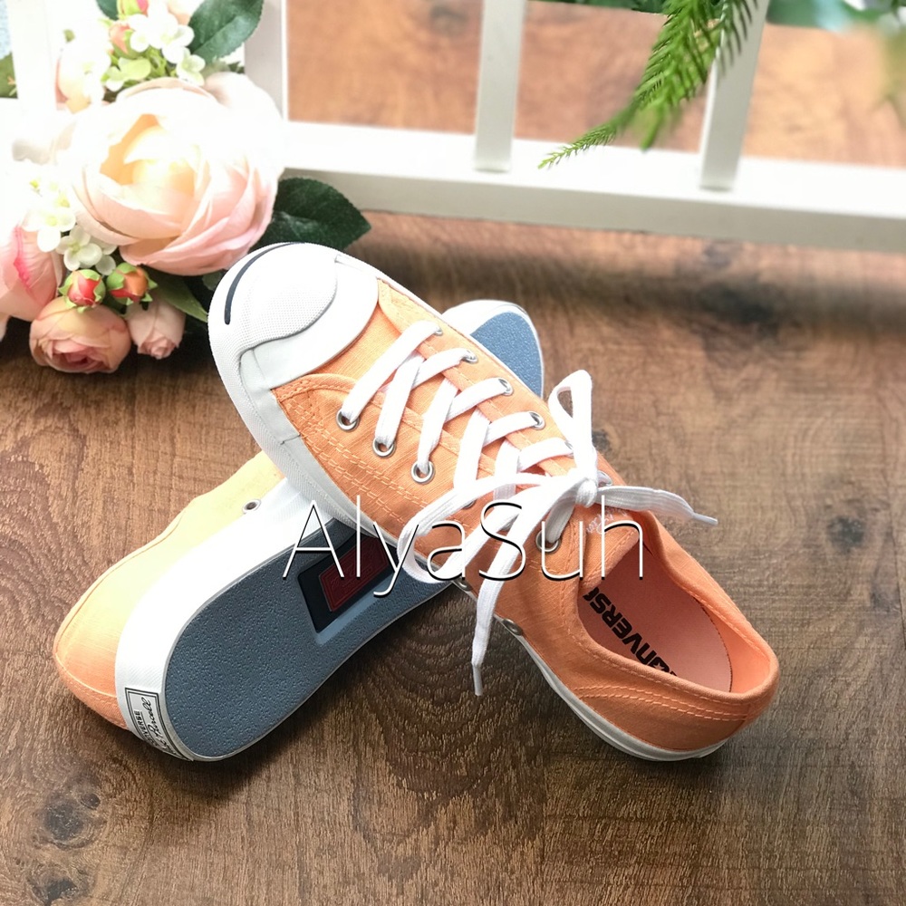 NWT Converse JP Open Textile Orange🍊Fog W AUTHENT - Picture 6 of 8
